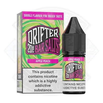 Drifter Bar Salts - Apple Peach Nic Salt 10ml - 10mg - Flawless Vape Shop