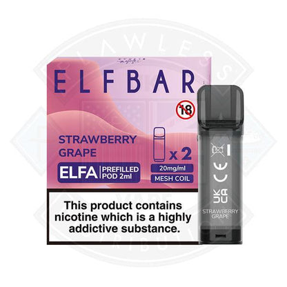Elf Bar ELFA Prefilled Replacement Pods - Flawless Vape Shop