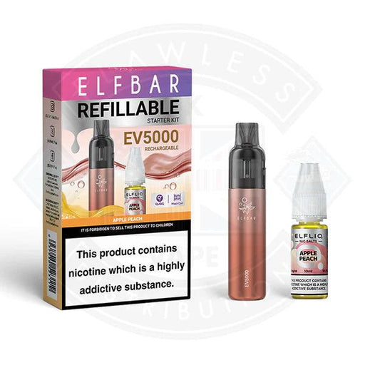 Elf Bar EV5000 Refillable Vape Kit - Flawless Vape Shop