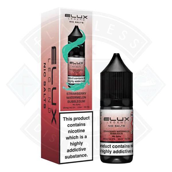 Elux Legend Nic Salt - Strawberry Watermelon Bubblegum 10ml - 10mg - Flawless Vape Shop