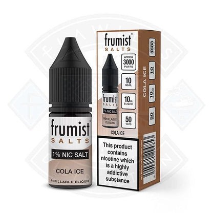 Frumist Salts- Cola Ice 10ml - 10mg - Flawless Vape Shop