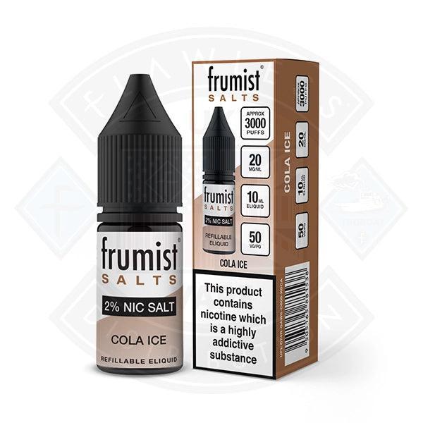 Frumist Salts- Cola Ice 10ml - 10mg - Flawless Vape Shop