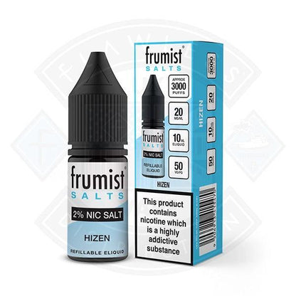 Frumist Salts- Hizen 10ml - 10mg - Flawless Vape Shop