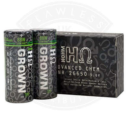 Hohm Tech Batteries Twin-Pack - LIFE INR 18650 3015 mAh - Flawless Vape Shop