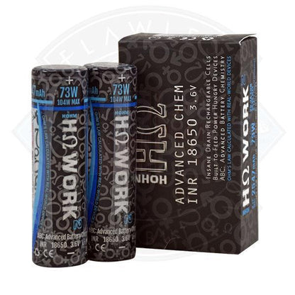Hohm Tech Batteries Twin-Pack - LIFE INR 18650 3015 mAh - Flawless Vape Shop
