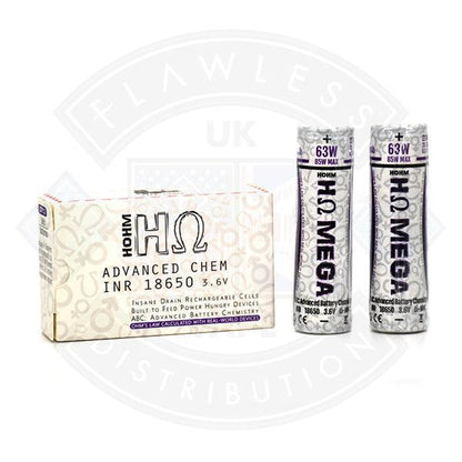 Hohm Tech Batteries Twin-Pack - LIFE INR 18650 3015 mAh - Flawless Vape Shop