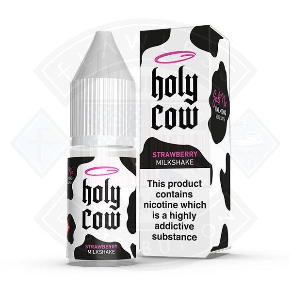 Holy Cow Salt - Strawberry Milkshake 10ml - 10mg - Flawless Vape Shop