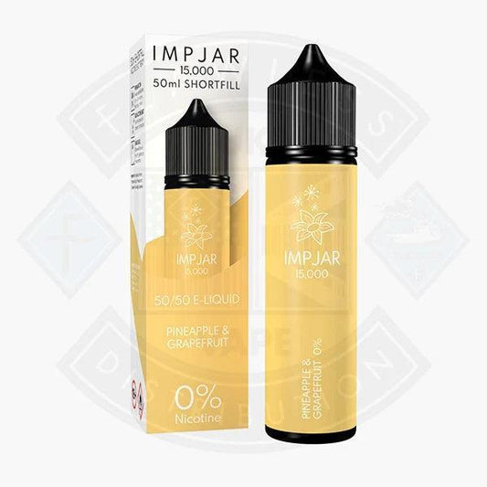 IMP JAR Pineapple & Grapefruit 50ml 0mg Shortfill E-Liquid - Flawless Vape Shop
