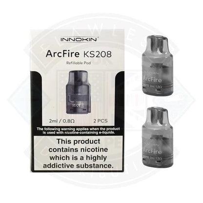 Innokin ArcFire Replacement Pods 2ml - 1.2 Ohm Mesh Coil 10.0W - Flawless Vape Shop