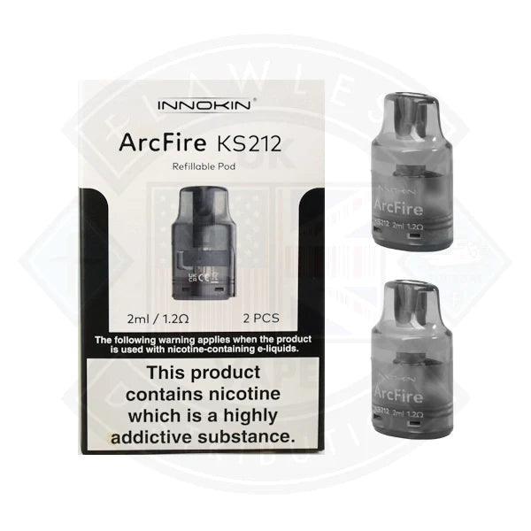 Innokin ArcFire Replacement Pods 2ml - 1.2 Ohm Mesh Coil 10.0W - Flawless Vape Shop