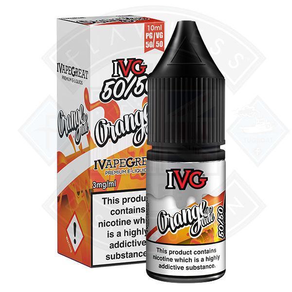 IVG 50:50 Dessert Range - Orangeade 10ml - 3mg - Flawless Vape Shop