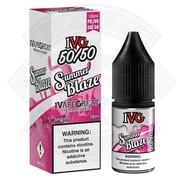 IVG 50:50 Summer Blaze TPD Compliant e-liquid - 3mg - Flawless Vape Shop