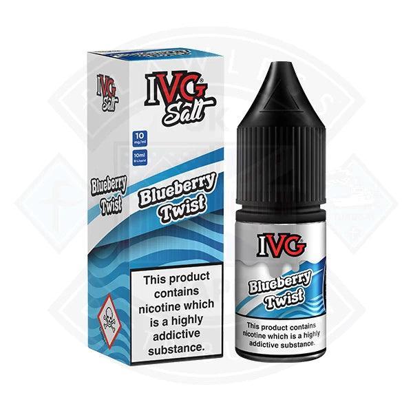 IVG Salt - Blueberry Twist 10ml - 5mg - Flawless Vape Shop