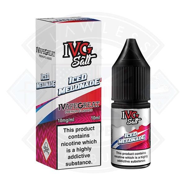 IVG Salt - Crushed Range - Iced Melonade 10ml - 5mg - Flawless Vape Shop