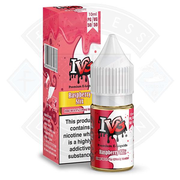 IVG 50:50 Raspberry Stix TPD Compliant e-liquid