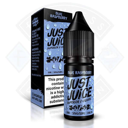 Just Juice 50/50 Blue Raspberry 10ml - Flawless Vape Shop
