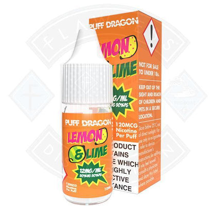 Lemon & Lime by Puff Dragon TPD Compliant - 10ml - 3mg - Flawless Vape Shop