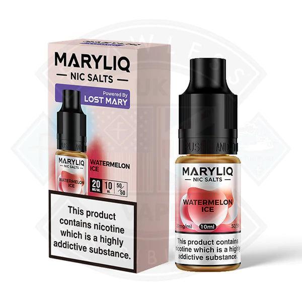 Lost Mary Maryliq Watermelon Ice 10ml Nic Salt - 10mg - Flawless Vape Shop