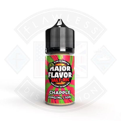 Major Flavor Chapple 10ml Nic Salt - Flawless Vape Shop