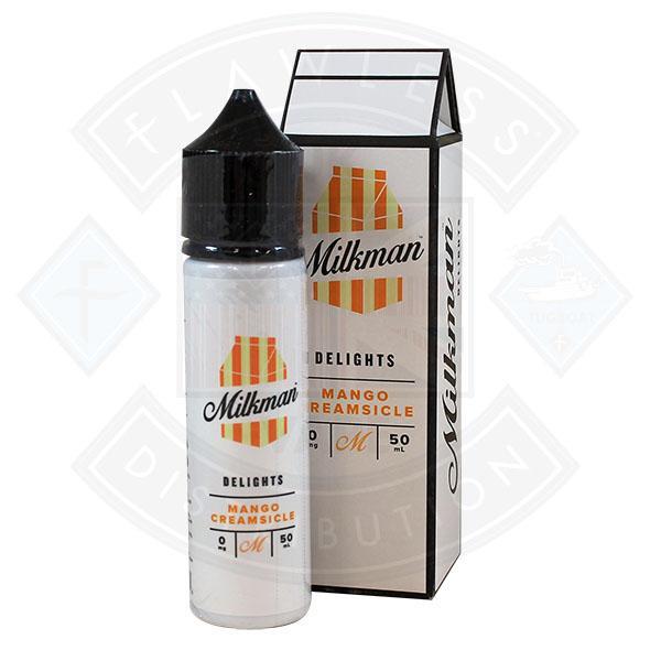 The Milkman Delights Mango Creamsicle 50ml 0mg shortfill e-liquid
