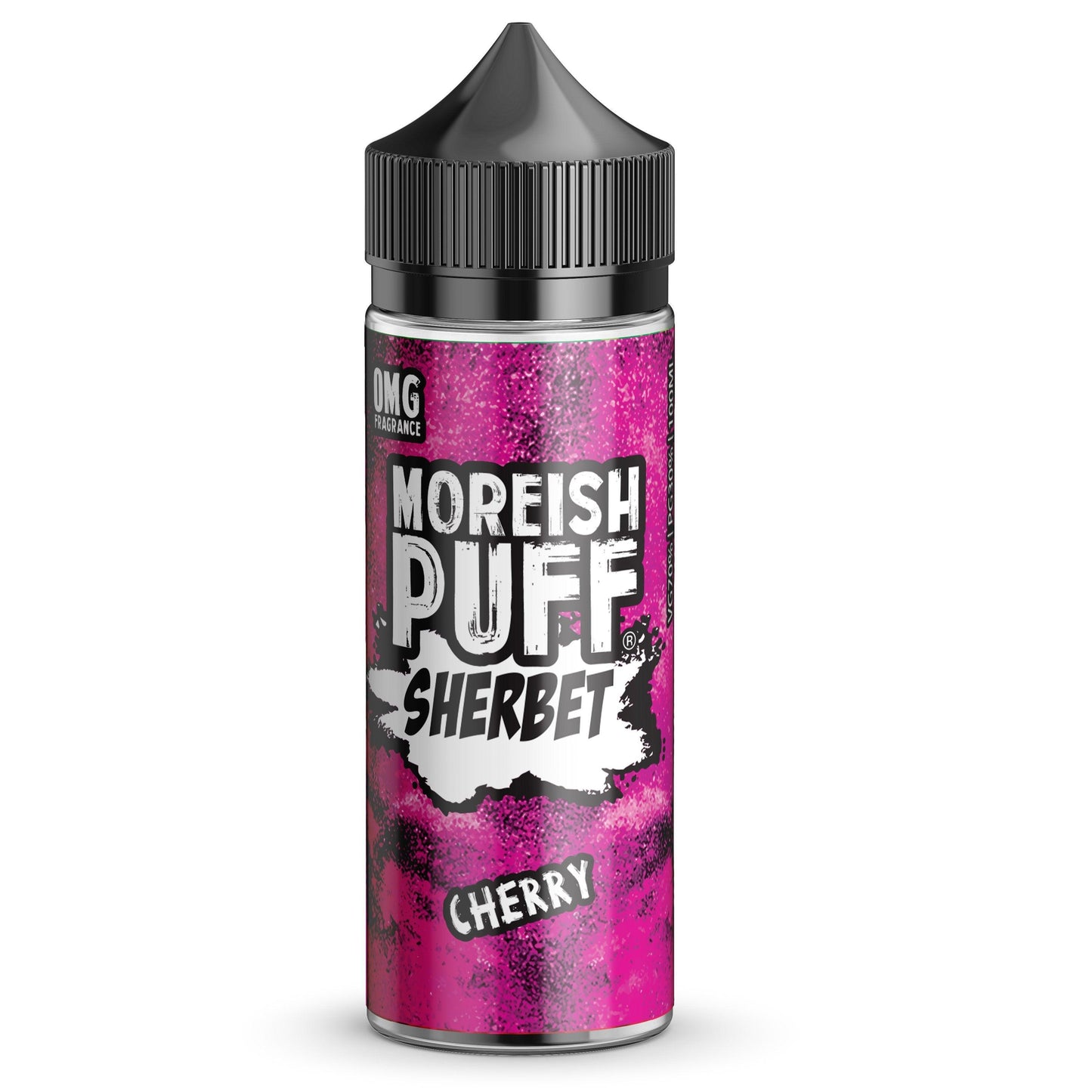 Moreish Puff Sherbet Cherry 0mg 100ml Shortfill E-liquid - Flawless Vape Shop