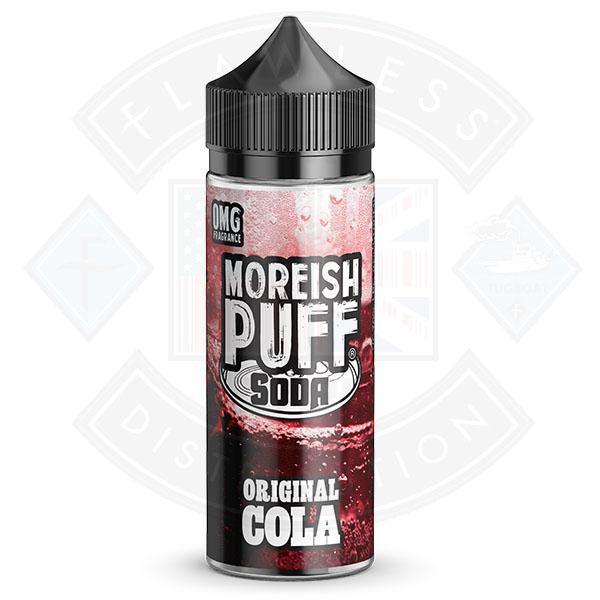 Moreish Puff Soda Original Cola 0mg 100ml Shortfill E-liquid - Flawless Vape Shop