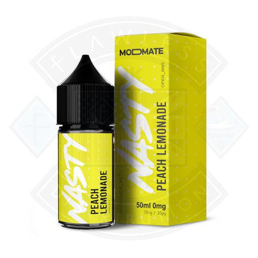 Nasty Juice ModMate - Peach Lemonade 0mg 50ml Shortfill - Flawless Vape Shop
