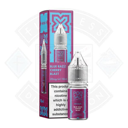 Nexus Pod Salt Blue Razz Cherry Blast 10ml - Flawless Vape Shop