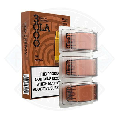 OLA 3000 Prefilled Pods 20mg 3pcs - Blue Razz Lemonade - Flawless Vape Shop