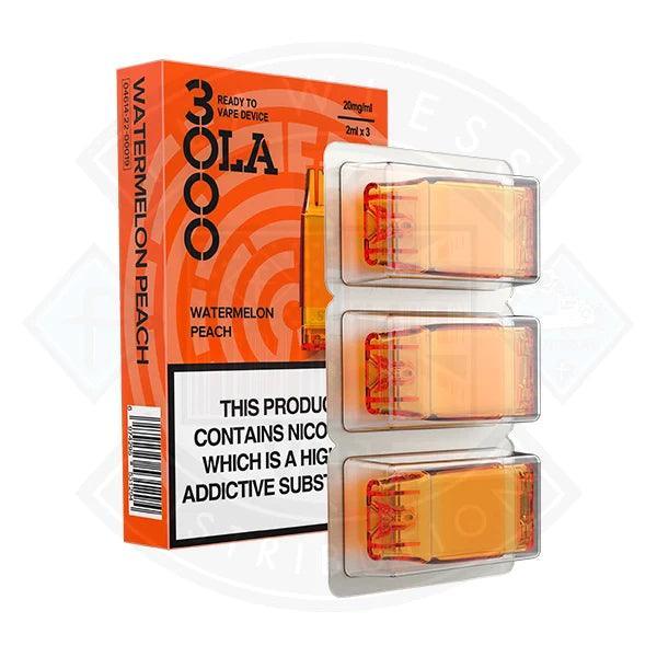 OLA 3000 Prefilled Pods 20mg 3pcs - Blue Razz Lemonade - Flawless Vape Shop