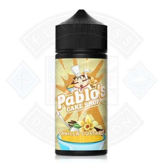 Pablo's Cake Shop - Vanilla Custard 100ml Shortfill - Flawless Vape Shop