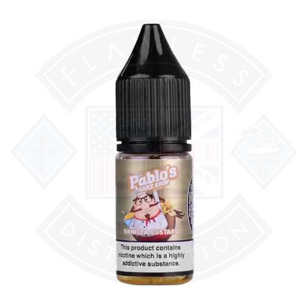 Pablos Cake Shop Salt Vanilla Custard 10ml - 20mg - Flawless Vape Shop