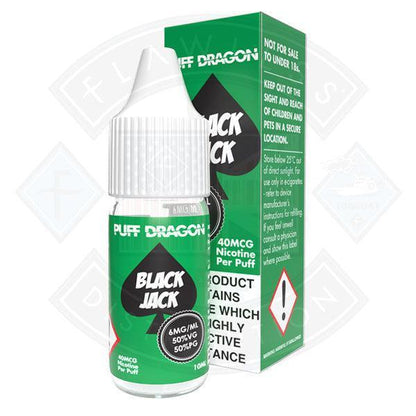 Puff Dragon Blackjack E liquid 10ml - Flawless Vape Shop