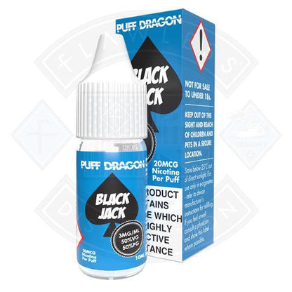 Puff Dragon Blackjack E liquid 10ml - Flawless Vape Shop