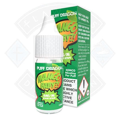 Puff Dragon Mango Baby E liquid 10ml - Flawless Vape Shop