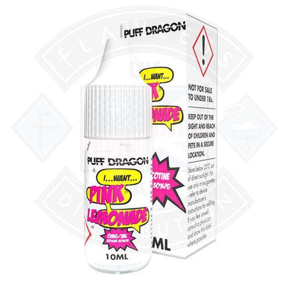 Puff Dragon Pink Lemonade E liquid 10ml - Flawless Vape Shop