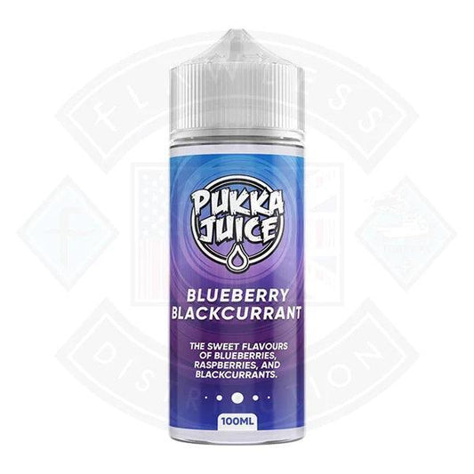 Pukka Juice Blueberry Blackcurrant 100ml 0mg Shortfill E-liquid - Flawless Vape Shop