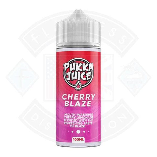 Pukka Juice Cherry Blaze 100ml 0mg Shortfill E-liquid - Flawless Vape Shop