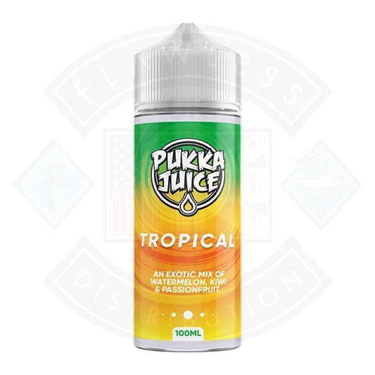 Pukka Juice Tropical 100ml 0mg Shortfill E-liquid - Flawless Vape Shop