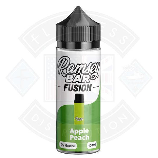 Ramsey Bar Fusion- Apple Peach 0mg 100ml - Flawless Vape Shop