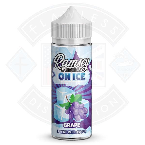Ramsey E-Liquids on Ice - Grape 0mg 100ml Shortfill - Flawless Vape Shop