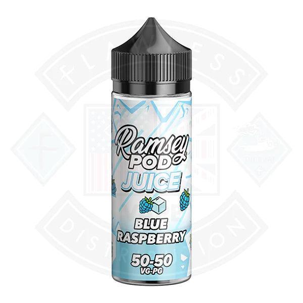 Ramsey Pod Juice Blue Raspberry Ice 100ml E-liquid – Flawless Vape Shop