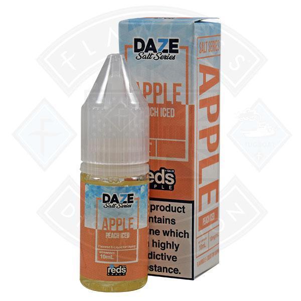 Red Apple by Daze Salt Series - Apple Peach Iced 10ml - Flawless Vape Shop