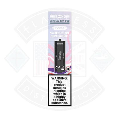 SKE Crystal 4in1 Prefilled Pod 4pcs - Flawless Vape Shop