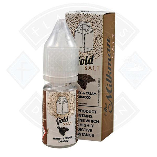 The Milkman Salt Gold - Honey & Cream Tobacco 10ml - Flawless Vape Shop