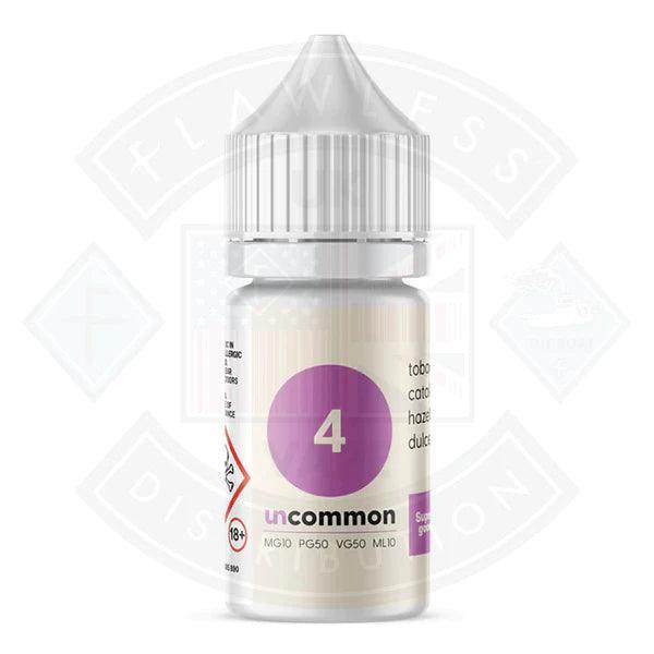 Uncommon - No 4 Nic Salt 10ml - 10mg - Flawless Vape Shop