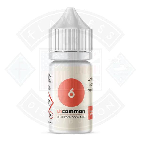 Uncommon - No 6 Nic Salt 10ml - 10mg - Flawless Vape Shop