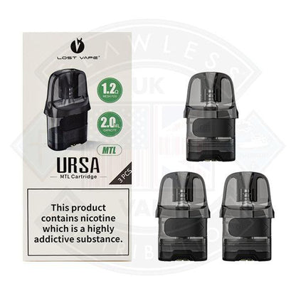 Ursa Nano Replacement Pods 3 Pack - 1.0ohm - Flawless Vape Shop