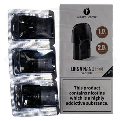Ursa Nano Replacement Pods 3 Pack - 1.0ohm - Flawless Vape Shop