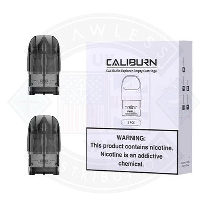 Uwell Caliburn Explorer Empty Cartridge 2pcs - Flawless Vape Shop